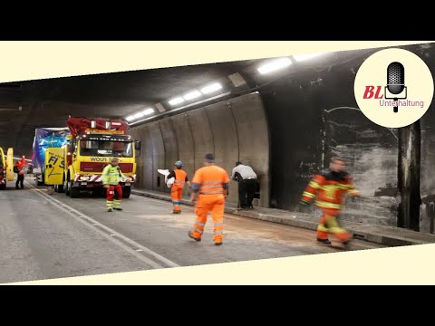 Gotthard-Tunnel: Verkehr läuft nach schwerem Unfall wieder