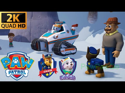 Paw Patrol On A Roll! 2K Quad HD - Everest & Chase & Skye - 200 pup treats