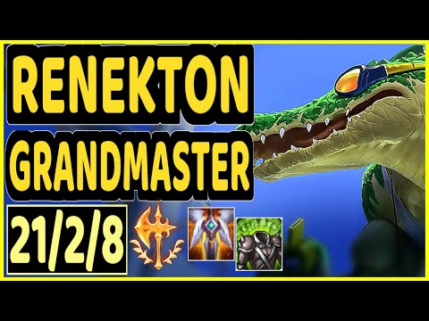 FERCHU (RENEKTON) - 21/2/8 KDA GAMEPLAY - BR Ranked GRANDMASTER