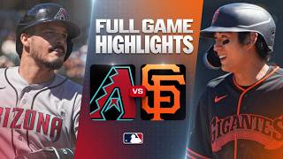 GIANTS vs. D-BACKS: Official Full Game Highlights (August 29) | 2026 MLB Season