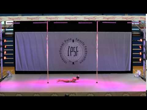 Romane Moscaritolo - 14th - Novice  - World Pole Sports Championships 2015 Finals