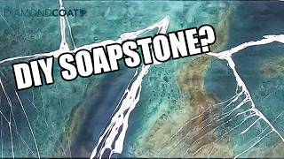 How To Create Soapstone with Countertop Epoxy Resin | Start to Finish Guide