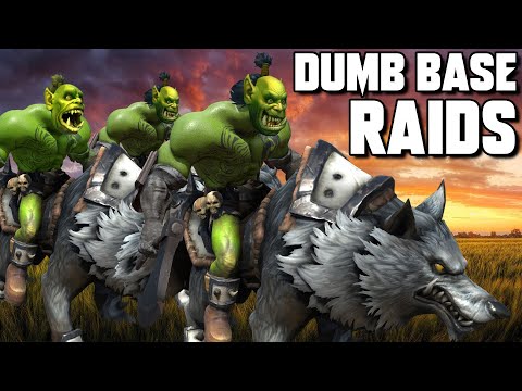 DUMB BASE RAIDS! - WC3 - Grubby