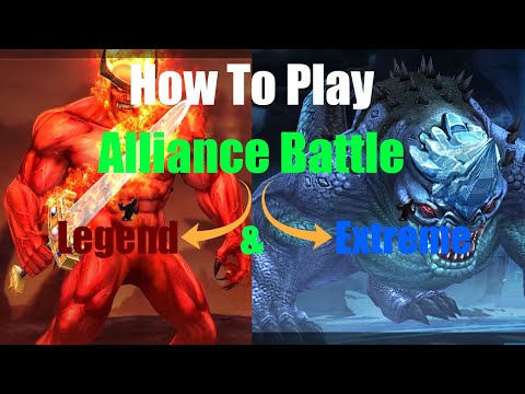 How to play Alliance Battle Extreme and Legend | Marvel Future Fight