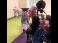 Bad kid fights teacher and curses her out at his graduation