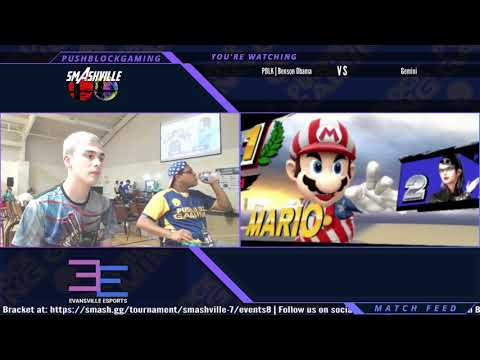 SV7 [Wii U] - PBLK | Benson Obama (Mario) vs Gemini (Bayonetta) - Losers Finals
