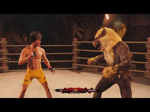 UFC 4 - Bruce Lee vs. Werewolf - Super Dragon 🔥