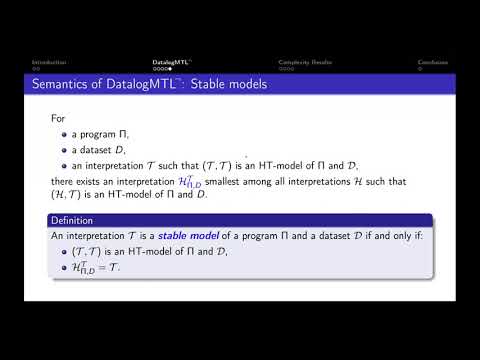 KR 2021 - DatalogMTL with Negation Under Stable Models Semantics
