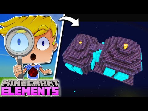 The SECRET DUNGEON DIMENSION!  - Minecraft Elements #43.1