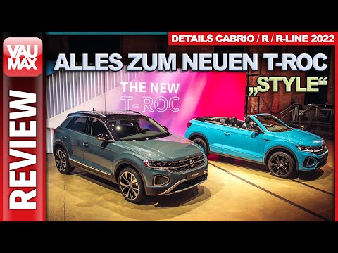 New 2022 VW T-Roc Style – More quality in the facelift? | Interior | Technology | Engines