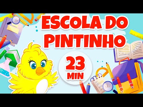 Escola do Pintinho Amarelinho - Giramille 23 min | Desenho Animado Musical