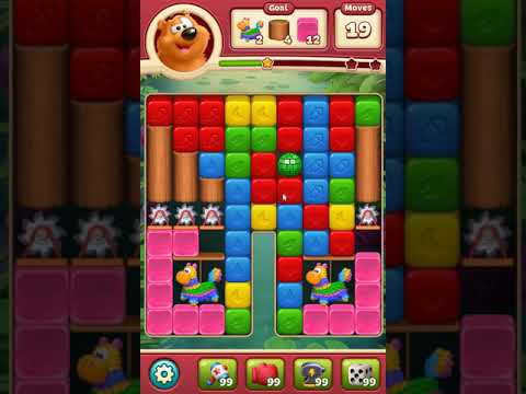 Toon Blast Level 3287 NO BOOSTERS - A S GAMING ✔️