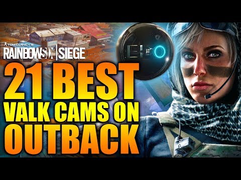 Rainbow Six Siege - In Depth: 21 Best Valkyrie Cams on Outback!