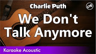 Download lagu Charlie Puth - We Don't Talk Anymore (SLOW karaoke acoustic) mp3 Download lagu Charlie Puth - We Don't Talk Anymore (SLOW karaoke acoustic) mp3