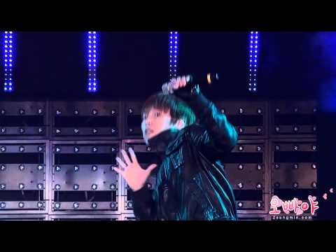 [Fancam] 111008 Pyeongchang Winter Olympics Concert  - Acha (Sungmin focus)