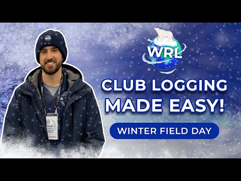 How to Use WRL for Club Logging for Winter Field Day! ❄️