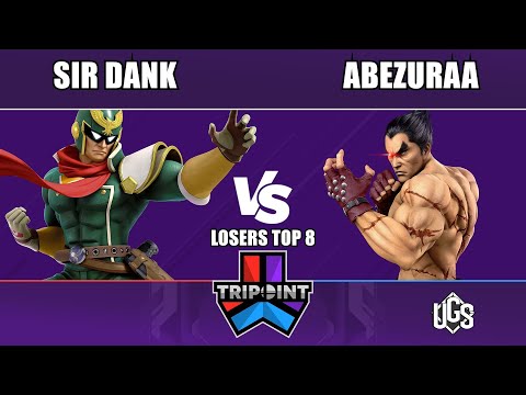 Tripoint Smash 243 - Losers Top 8 - Sir Dank(Captain Falcon) Vs. abezuraa(Kazuya)