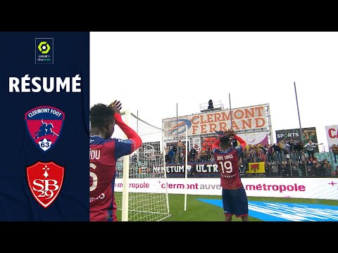 CLERMONT FOOT 63 - STADE BRESTOIS 29 (1 - 1) - Summary - (CF63 - SB29) / 2021-2022