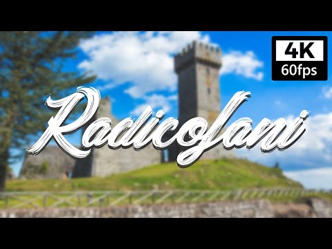 【4K】RADICOFANI Walking Tour + captions guide
