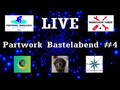 [LIVE] Partwork Bastelabend #4 - Ecto-1, Gorch Fock, Gran Torino, Klemmbausteine und R2-D2!