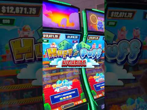 I have HIGH hopes for a HUFF N PUFF bonus!! 💨💨💨#casino #jackpot #bonus #slots