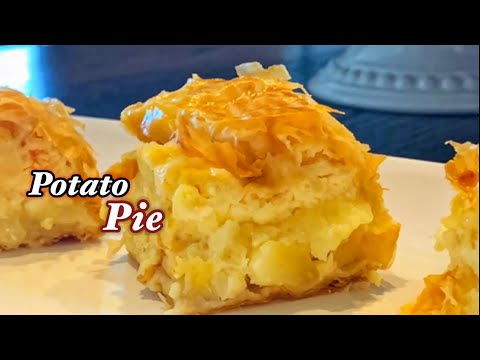 Patatnik || Bulgarian Style Phyllo Dough Potato Pie