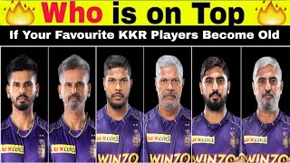 If your favorite KKR Player becomes old || if Iyar, Umesh, Rana were Old #shorts