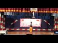 Yashi Tiwari Manipuri Classical Dance 33rd All India Postal Culture Meet 2019 Vadodara