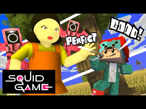 SQUID GAME VS FRIDAY NIGHT FUNKIN - MINECRAFT ANIMATION