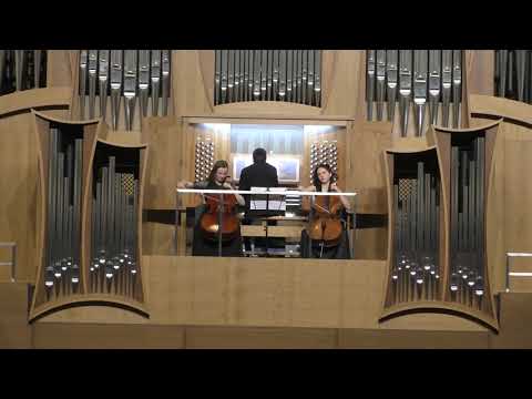 J. Klengel "Larghetto" from Three pieces for Two Cellos and Piano Op.62 No.1