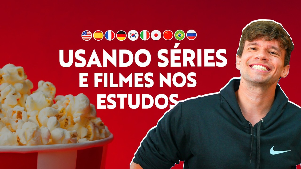 como usar séries e filmes para aprender idiomas: Fernando Poliglota