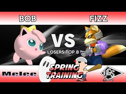 Spring Training - Losers Top 8 - Bob (Jigglypuff) Vs. Fizz (Fox)