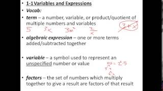 Glencoe Algebra 1 01 1
