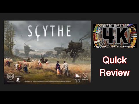 Scythe Boardgame - Quick Review
