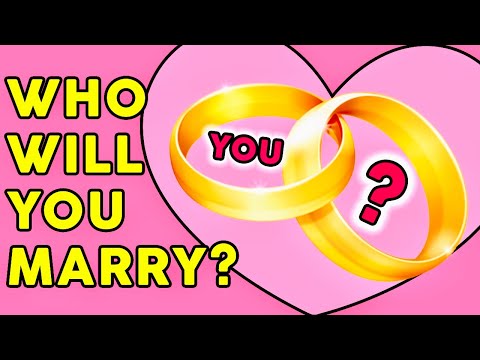 💍 This Quiz Reveals The FIRST LETTER of the Person You'll MARRY!!! 💞 Love Personality Test