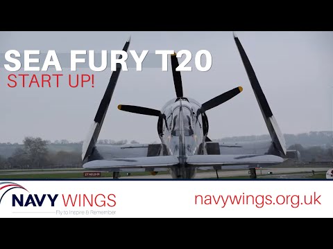 Sea Fury T20 start up!