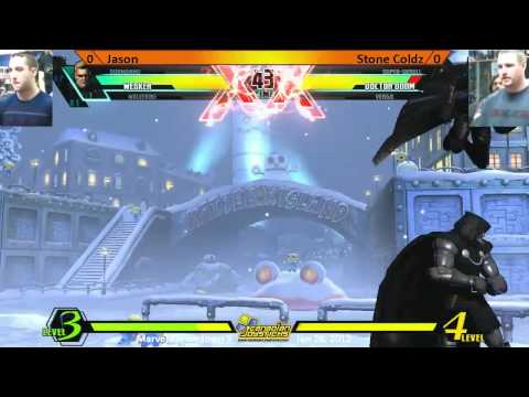 Jason vs Stone Coldz - UMvC3 Singles - Marvel Throwdown 3