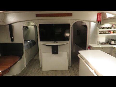 BOAT TOUR of our 80ft Whitbread yacht (Ep. 2)