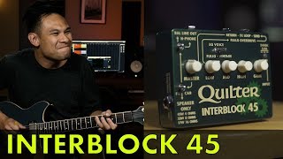 Video thumbnail for Quilter Interblock 45 Amplifier by JayLeonardJ