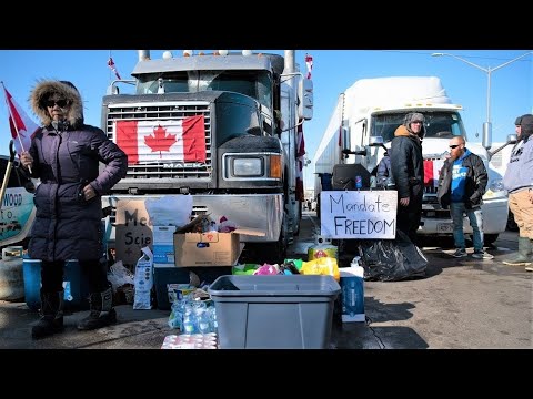 Canada Blockade Idles Auto Plants in Detroit