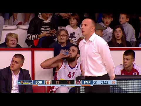 AdmiralBet ABA League 2022/23, Round 2 match: Borac Mozzart - FMP Meridian (8.10.2022)