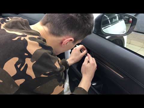 Как легко снять пластиковую обшивку двери на Мазда CX-5 не сломав дорогую клипсу. Mazda CX-5 2017