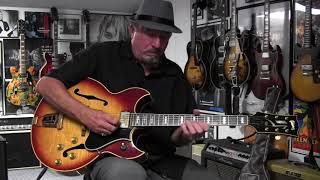 Video thumbnail for 1967 Gibson Barney Kessel Custom Guitar Demo by drowninginguitars