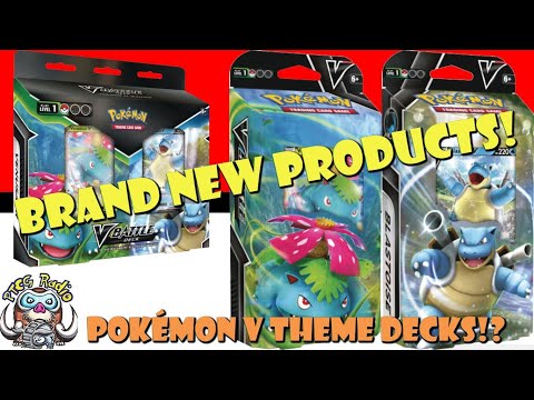 Amazing New Pokémon Theme Decks Revealed! They Have Pokémon V! (Pokémon TCG News)