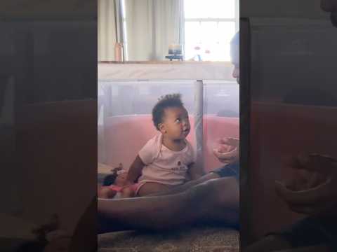 She was not about to let the doll take her place 😂 #shorts