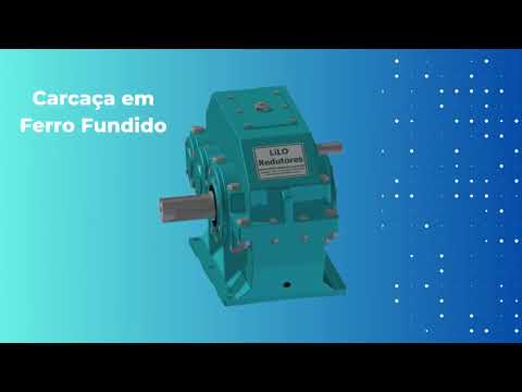 Redutor de Velocidade Helicoidal LiLo Redutores H3652 Redução 1 por 12,9