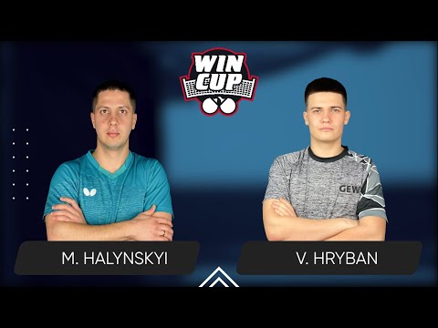 13:30 Mykola Halynskyi - Vadym Hryban 12.11.2024 WINCUP Elite. TABLE 1