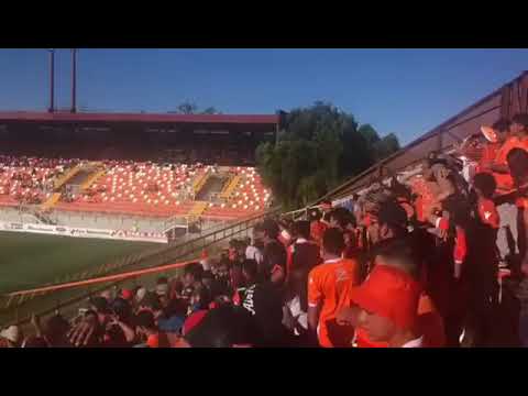 "Cobreloa la droga de mi corazón ðŸŽ¶   gol de Nacho Jara" Barra: Huracan Naranja &bull; Club: Cobreloa