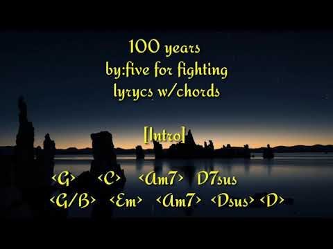 100 Years - Five For Fighting