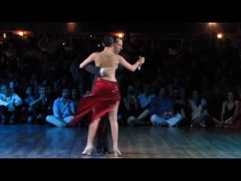  Miguel Angel Zotto  and  Daiana Guspero  are  dancing  to  a  tango  at  Istanbul International Tango Festival  in  2013
